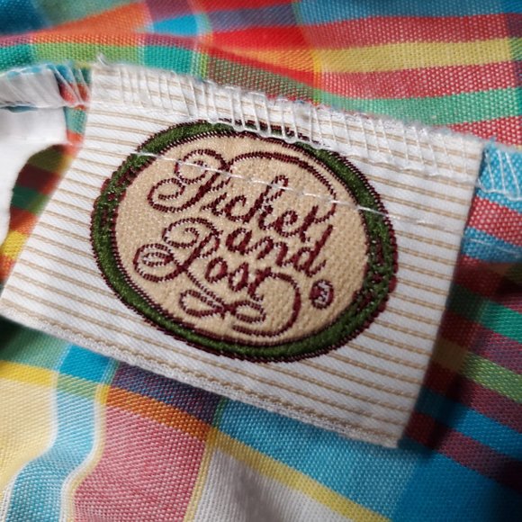 Women's Y2K Vintage Plaid Shorts from Picket & Post, 10 - Picture 3 of 4